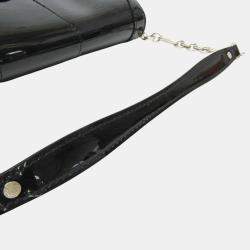 Pre Owned Louis Vuitton Noir Epi Electric Pochette Jena Shoulder Bag