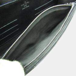 Pre Owned Louis Vuitton Noir Epi Electric Pochette Jena Shoulder Bag