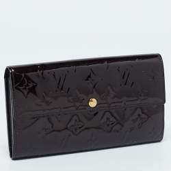Louis Vuitton Amarante Monogram Vernis Sarah Wallet