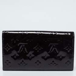 Louis Vuitton Amarante Monogram Vernis Sarah Wallet