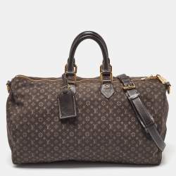 Louis Vuitton Monogram Idylle Speedy Voyage Keepall Bandouliere 45 Bag