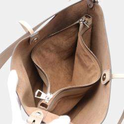 Louis Vuitton Beige Leather Flor Nm Mahina Gale Shoulder Bag