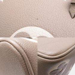 Louis Vuitton Bicolor Monogram Empreinte Tourterelle Creme Neonoe Tote Bag