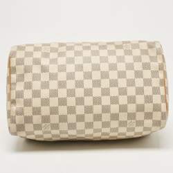 Louis Vuitton Damier Azur Canvas Speedy 30 Bag