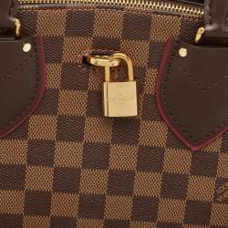 Louis Vuitton Bordeaux Damier Ebene Canvas and Leather Normandy Bag