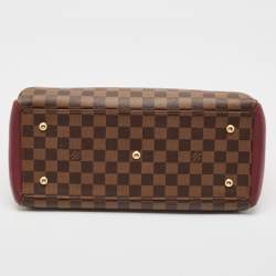 Louis Vuitton Bordeaux Damier Ebene Canvas and Leather Normandy Bag