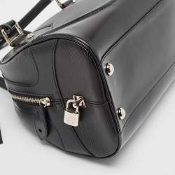 Louis Vuitton Black Epi Leather Bowling Montaigne PM Bag