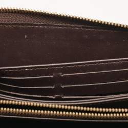 Louis Vuitton Amarante Monogram Vernis Zippy Wallet  