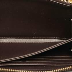 Louis Vuitton Amarante Monogram Vernis Zippy Wallet  
