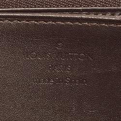 Louis Vuitton Amarante Monogram Vernis Zippy Wallet  