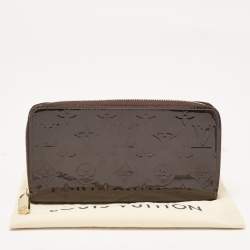 Louis Vuitton Amarante Monogram Vernis Zippy Wallet  