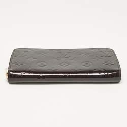 Louis Vuitton Amarante Monogram Vernis Zippy Wallet  