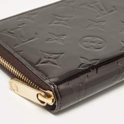 Louis Vuitton Amarante Monogram Vernis Zippy Wallet  