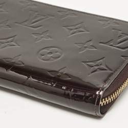 Louis Vuitton Amarante Monogram Vernis Zippy Wallet  