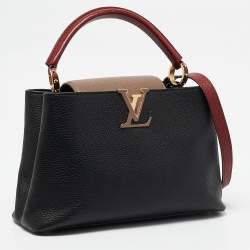Pre Owned Louis Vuitton Multicolor Taurillon Leather Capucines PM Bag