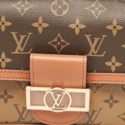 Louis Vuitton Monogram Reverse Canvas Mini Dauphine Bag