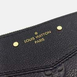 Louis Vuitton Black Leather Louis Vuitton Empreinte Daily Clutch