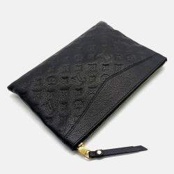 Louis Vuitton Black Leather Louis Vuitton Empreinte Daily Clutch