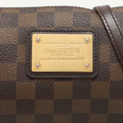 Pre Owned Louis Vuitton Damier Ebene Canvas Eva Pochette