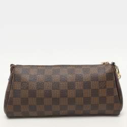 Pre Owned Louis Vuitton Damier Ebene Canvas Eva Pochette