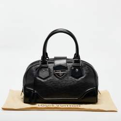 Louis Vuitton Black Epi Leather Montaigne GM Bag