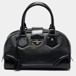 Louis Vuitton Black Epi Leather Montaigne GM Bag