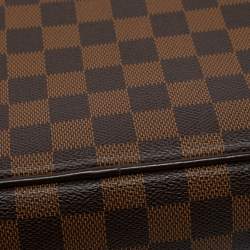 Pre Owned Louis Vuitton Damier Ebene Canvas and Leather Sabana Laptop Bag
