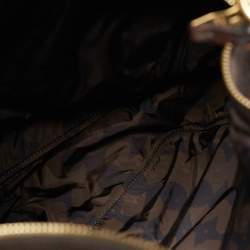 Louis Vuitton Dark Brown Leather Soana Sacoche MM Bag
