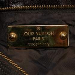 Louis Vuitton Dark Brown Leather Soana Sacoche MM Bag
