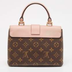 Pre Owned Louis Vuitton Rose Poudre Monogram Canvas Locky BB Bag