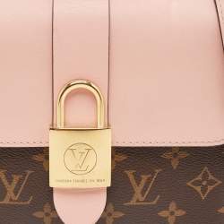 Pre Owned Louis Vuitton Rose Poudre Monogram Canvas Locky BB Bag