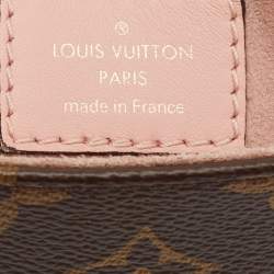 Pre Owned Louis Vuitton Rose Poudre Monogram Canvas Locky BB Bag