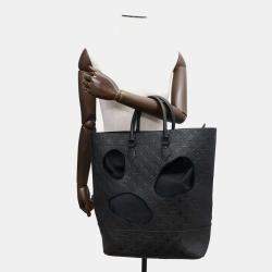 Louis Vuitton Noir Monogram Empreinte Leather Tote Bag Size Mm
