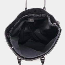 Louis Vuitton Noir Monogram Empreinte Leather Tote Bag Size Mm
