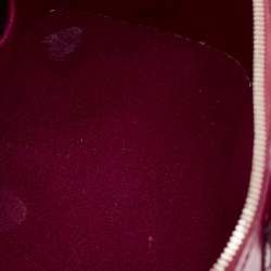 Pre Owned Louis Vuitton Fuchsia Epi Leather Alma PM Bag