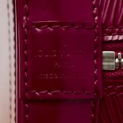 Pre Owned Louis Vuitton Fuchsia Epi Leather Alma PM Bag