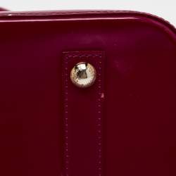 Pre Owned Louis Vuitton Fuchsia Epi Leather Alma PM Bag