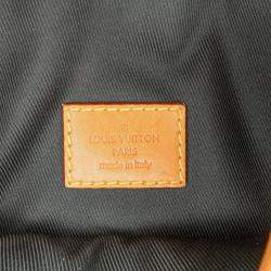 Pre Owned Louis Vuitton Brown Coated Canvas Nigo Giant Damier Ebene Monogram Nano Amazone Crossbody