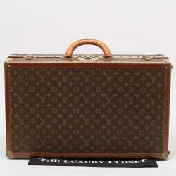 Pre Owned Louis Vuitton Monogram Canvas Gemine Shoe Trunk