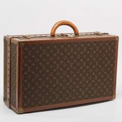 Pre Owned Louis Vuitton Monogram Canvas Gemine Shoe Trunk