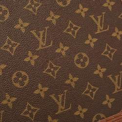 Pre Owned Louis Vuitton Monogram Canvas Gemine Shoe Trunk