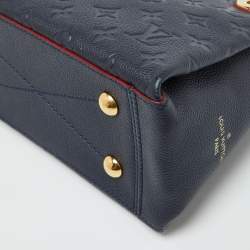 مملوكة مسبقًا Louis Vuitton Bleu Infini Monogram Empreinte Leather Surene BB Bag