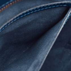 Pre Owned حقيبة لوى فيتون سان جاكس جلد أيبى زرقاء توليدو PM