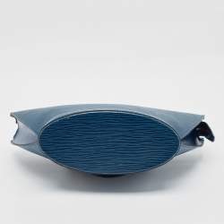 Pre Owned حقيبة لوى فيتون سان جاكس جلد أيبى زرقاء توليدو PM