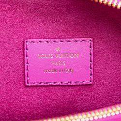 Louis Vuitton Orchidee Pink Lambskin Monogram Coussin Bb Shoulder Bag