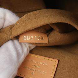 Louis Vuitton Coated Canvas Leather Brown Boite Chapeau Souple Mm Monogram Shoulder Bag