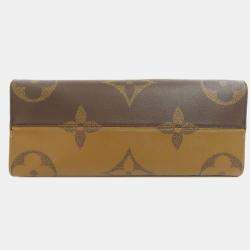 Louis Vuitton Giant Monogram Canvas On The Go Mm Tote Bag