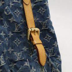 Louis Vuitton Blue Monogram Denim Neo Cavi Gm Tote Bag
