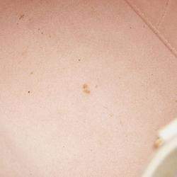 Louis Vuitton Light Pink Yellow Leather Monogram Empreinte On The Go Pm Handbag