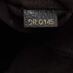 Louis Vuitton Black Monogram Canvas Retiro NM Bag